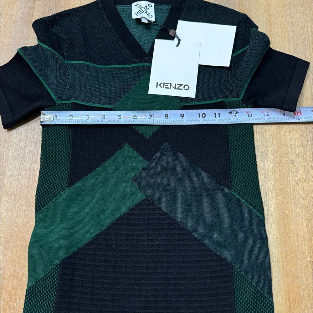KENZO Rib Knit Dress Small - Picture 3 of 11
